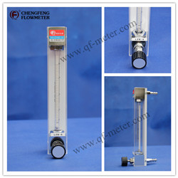 LZB-6  glass tube flowmeter high cost performance  [CHENGFENG FLOWMETER]   safety and stability hose connection